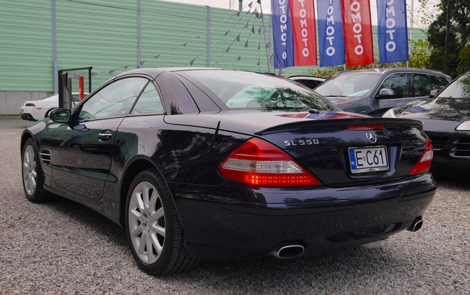 Mercedes-Benz SL cena 89950 przebieg: 106716, rok produkcji 2007 z Ziębice małe 562